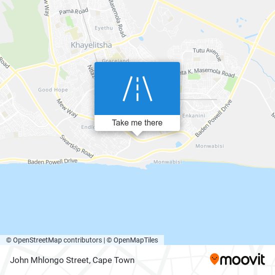 John Mhlongo Street map