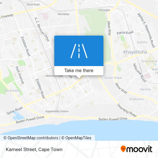 Kameel Street map
