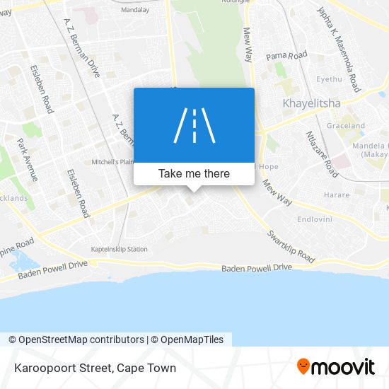 Karoopoort Street map