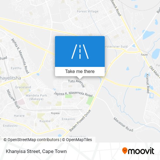 Khanyisa Street map