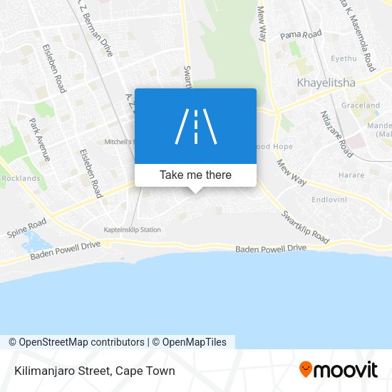 Kilimanjaro Street map