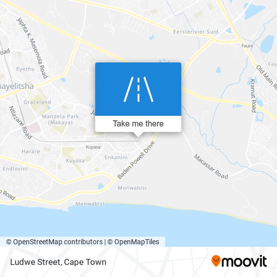 Ludwe Street map