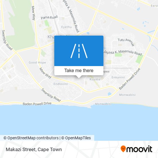 Makazi Street map