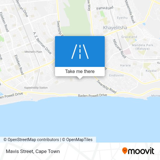 Mavis Street map