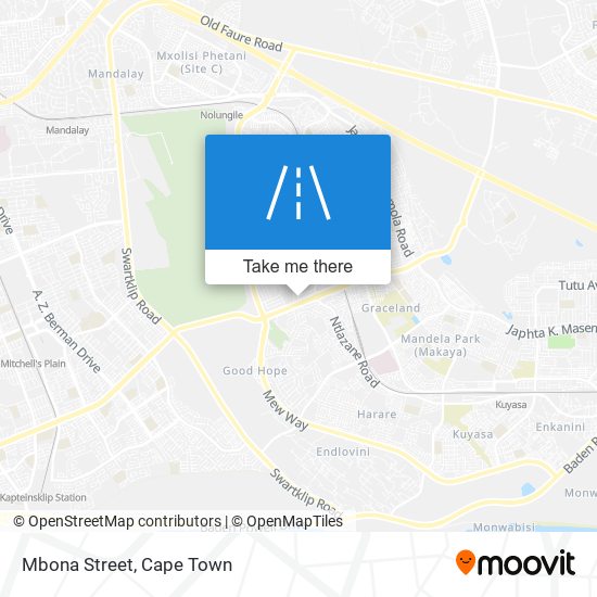 Mbona Street map