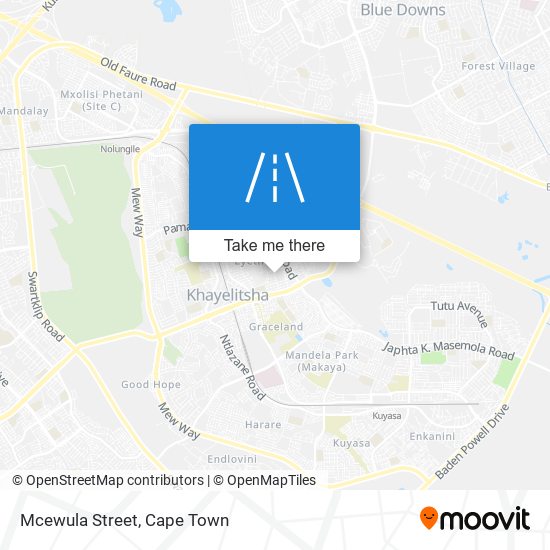 Mcewula Street map