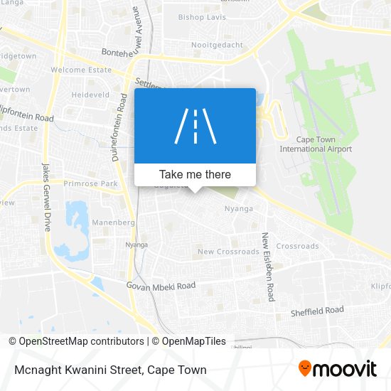 Mcnaght Kwanini Street map