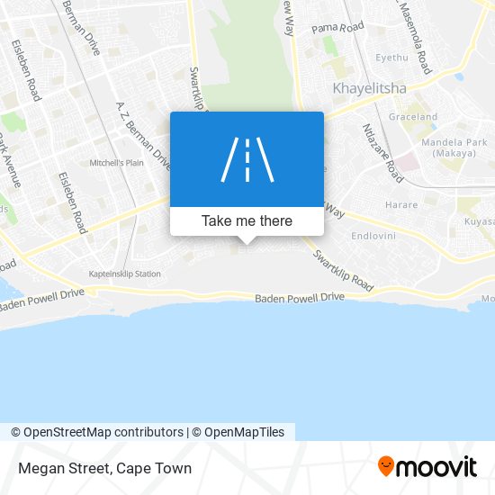 Megan Street map