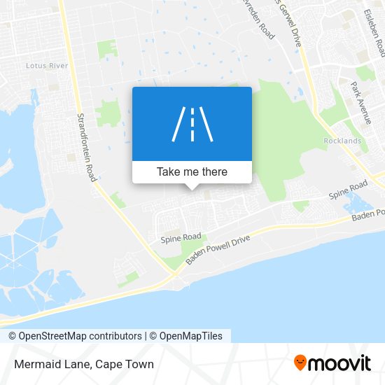 Mermaid Lane map