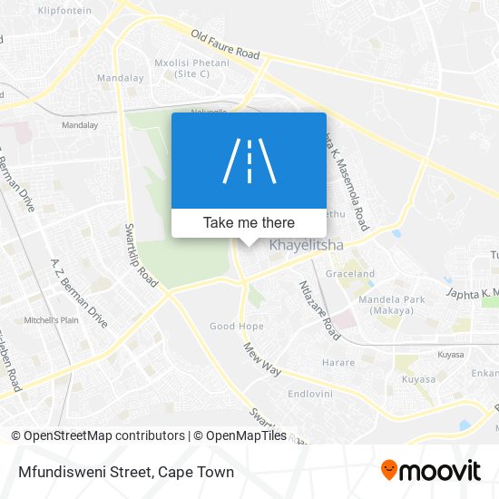 Mfundisweni Street map