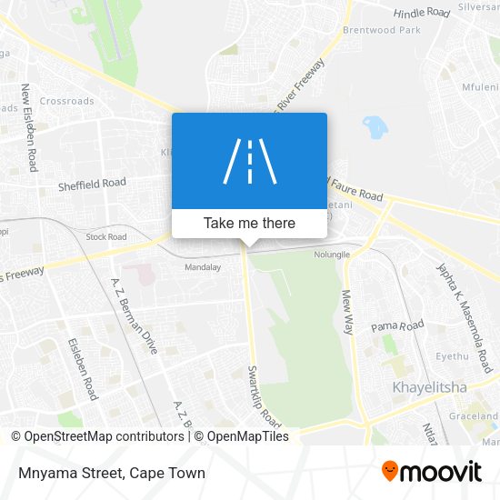 Mnyama Street map