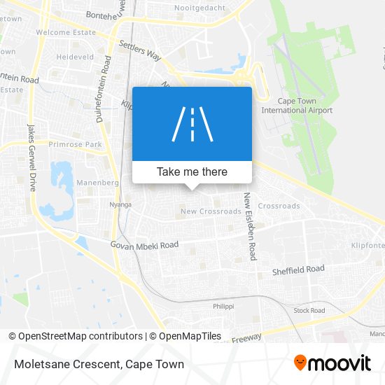 Moletsane Crescent map