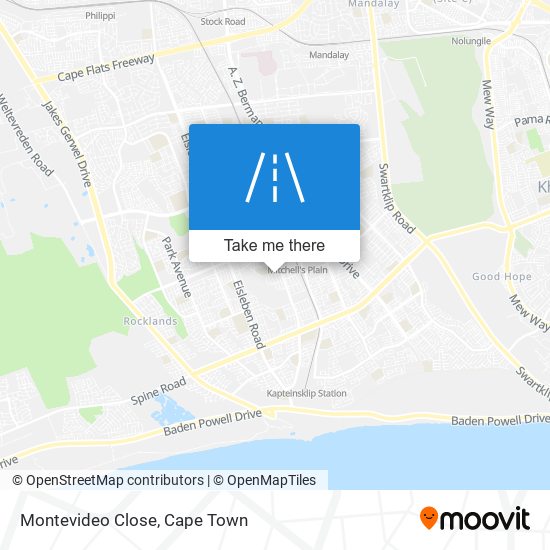 Montevideo Close map