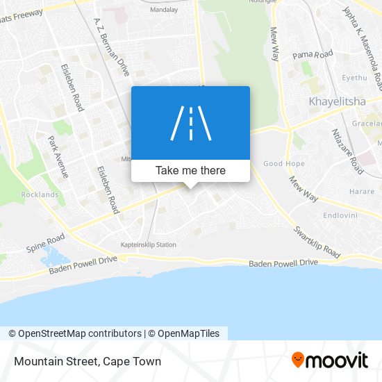 Mountain Street map