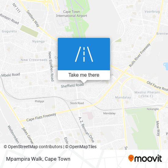 Mpampira Walk map