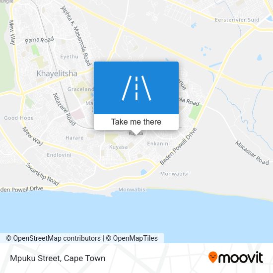 Mpuku Street map