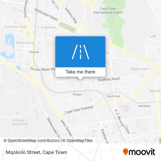 Mqokolo Street map