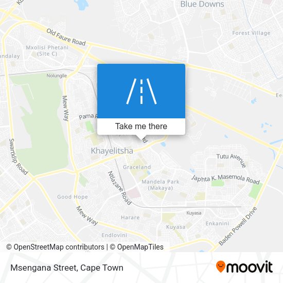Msengana Street map