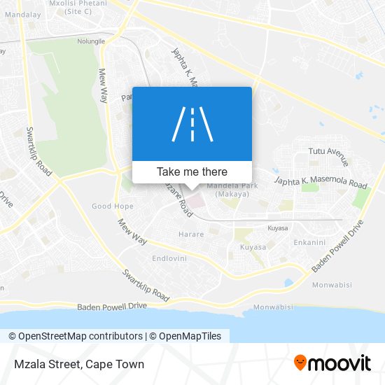 Mzala Street map