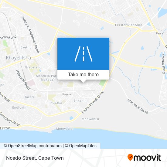 Ncedo Street map