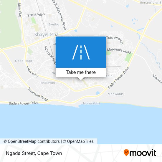 Ngada Street map