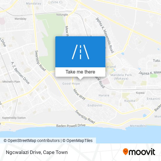 Ngcwalazi Drive map