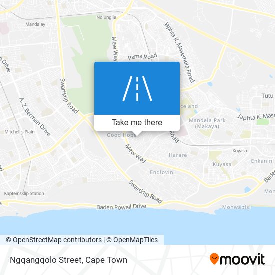 Ngqangqolo Street map