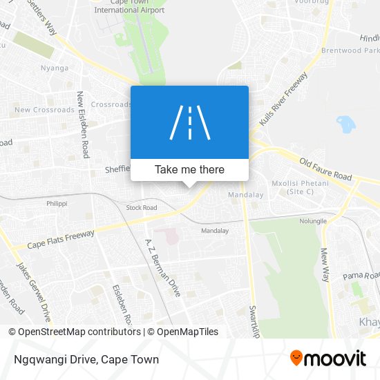 Ngqwangi Drive map