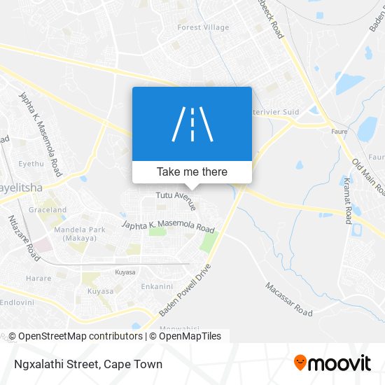 Ngxalathi Street map