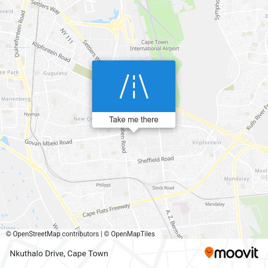 Nkuthalo Drive map