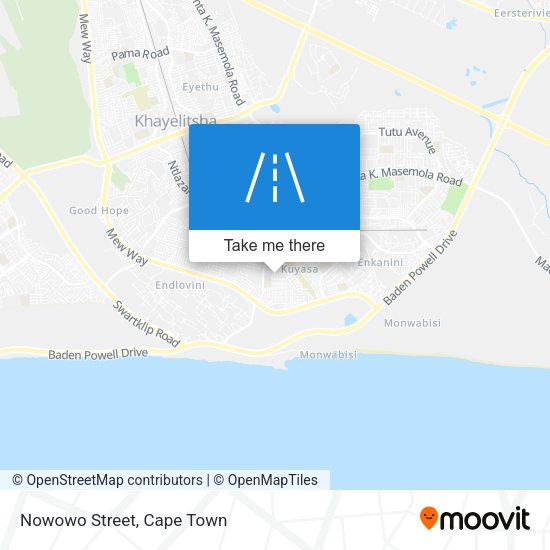 Nowowo Street map