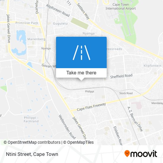 Ntini Street map