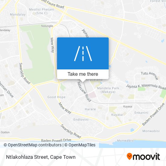 Ntlakohlaza Street map