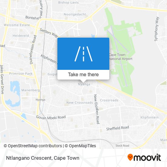 Ntlangano Crescent map