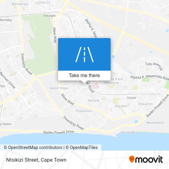 Ntsikizi Street map