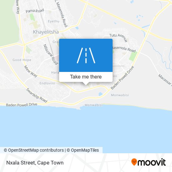 Nxala Street map