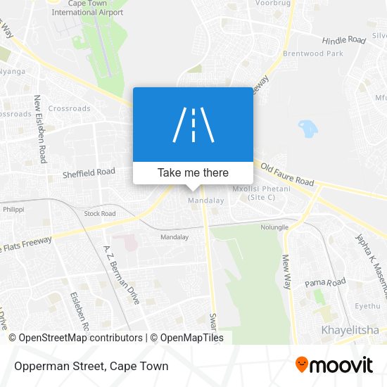 Opperman Street map