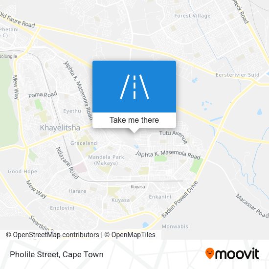 Pholile Street map