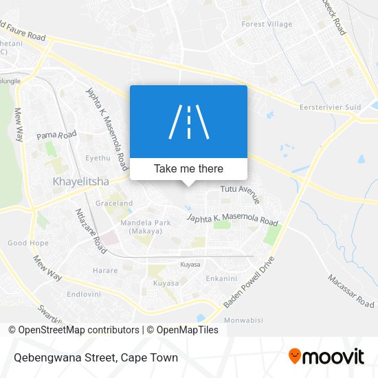 Qebengwana Street map