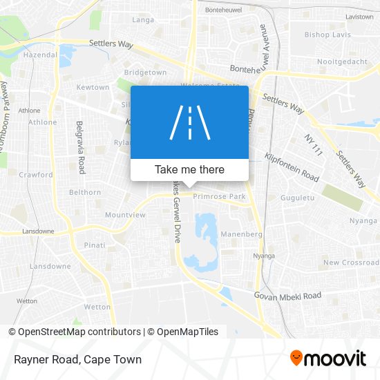 Rayner Road map