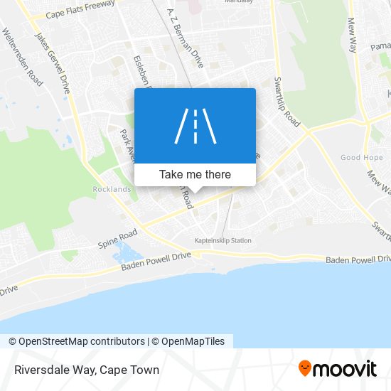 Riversdale Way map