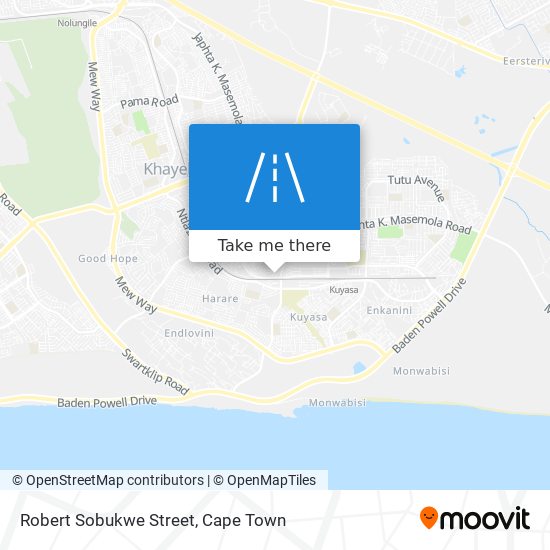 Robert Sobukwe Street map