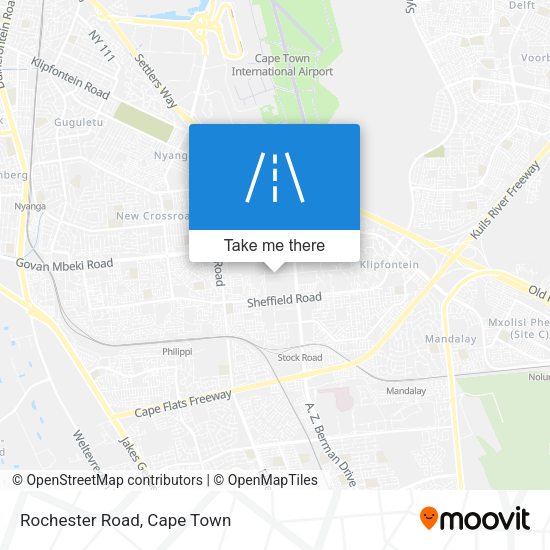Rochester Road map