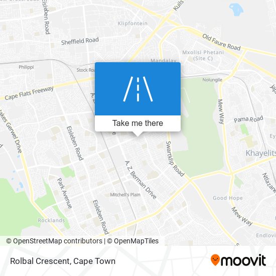 Rolbal Crescent map