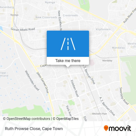 Ruth Prowse Close map