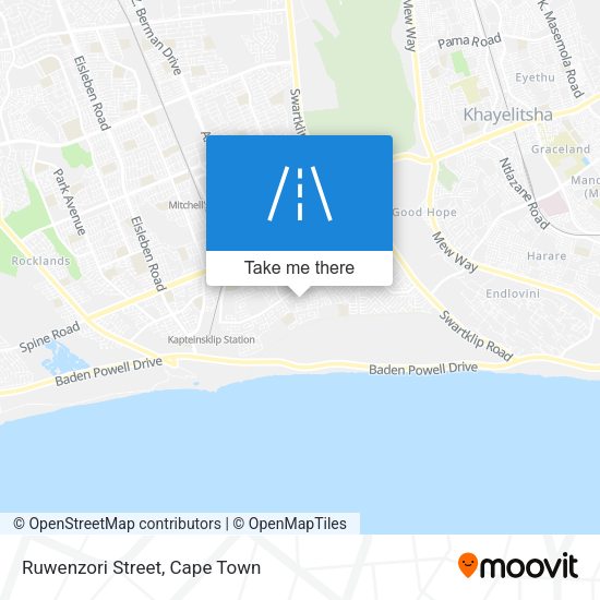 Ruwenzori Street map