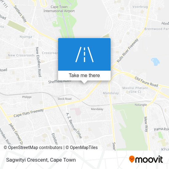 Sagwityi Crescent map