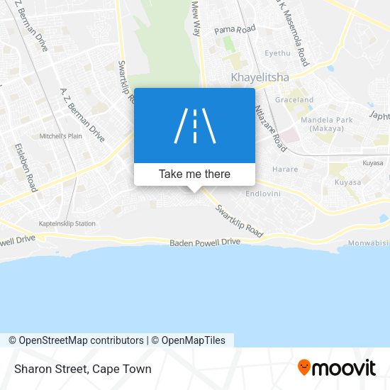 Sharon Street map