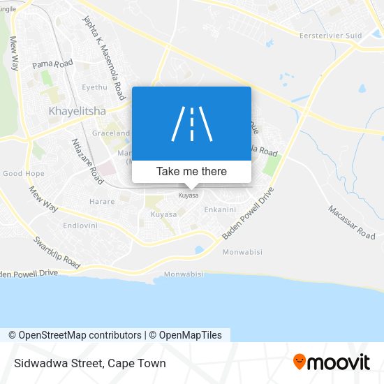 Sidwadwa Street map