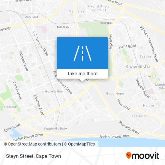 Steyn Street map